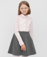 Блузка с декоративными пуговицами розовая Button Blue, школьная форма для девочек  фото, kupilegko.ru